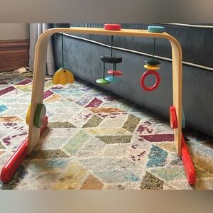 IKEA Lexa (Retired) Multicolor Wooden Play Gym for Kids